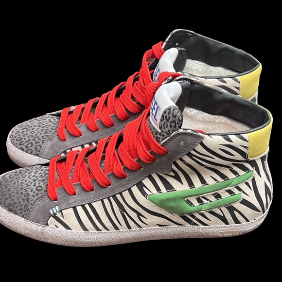 Diesel Mens High Tops Sneakers - Picture 2 of 6